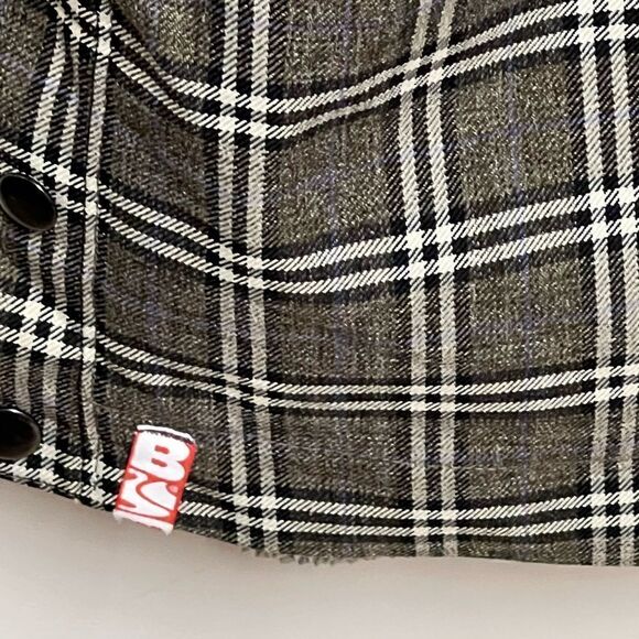 NEW Bonfire Arena plaid Streetwear Inspired Snowboarding Pants Womens Sz M - Picture 7 of 10